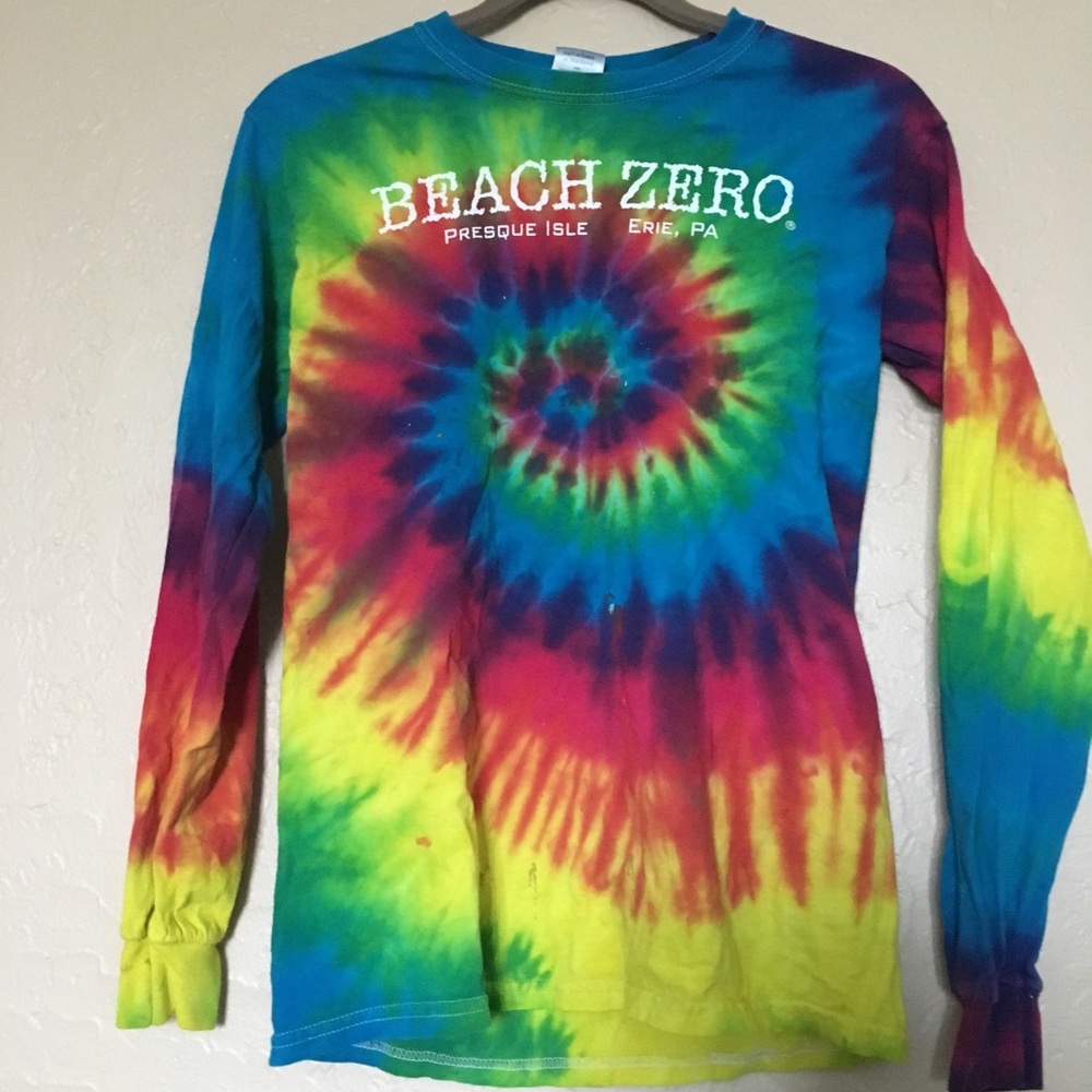 Tie dye Presque Isle shirt